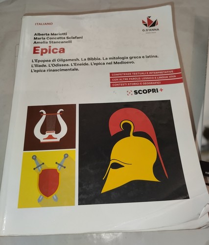 Libro scuola epica italiano - libro,