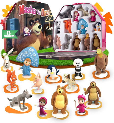 Playset giocattoli masha - playset,