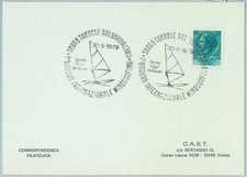 67822 - ITALIA - STORIA POSTALE - FRANCOBOLLO SPECIALE: WINDSURF 1979