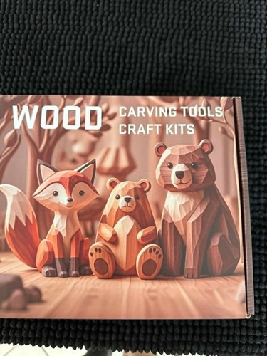 Kit intaglio legno - kit, 31pz