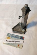Portacenere FONTANA Gadget ALLUMINIO Gallieni Vigano’ Marazza Milano POSACENERE