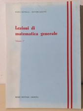 Lezioni matematica generale - lezioni, di