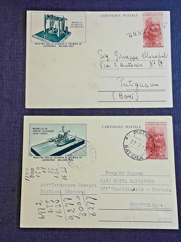 1953 cartoline postali - 1953,