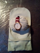 OROLOGIO UOMO LORENZ CLASSICO CINTURINO COCCODRILLO DATARIO 15926 ORO WR 30METRI