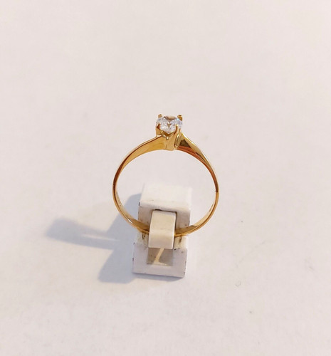 Anello donna solitario oro - donna,