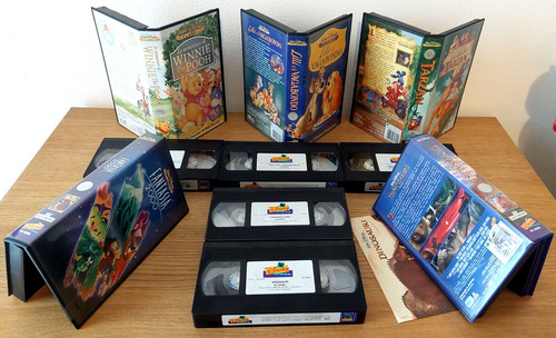 Cassette vhs walt disney - vhs,