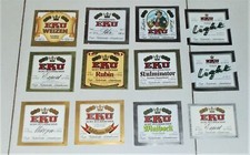12 Etichette Birra EKU bier