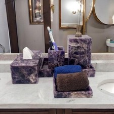 Set Da Bagno In Amatista E