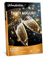 Wonderbox, Cofanetto Regalo, Tanti Auguri!, 1 attività a Scelta tra Svago, Gusto