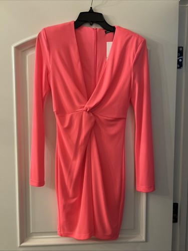 Abito zara neon - zara, corallo/rosa