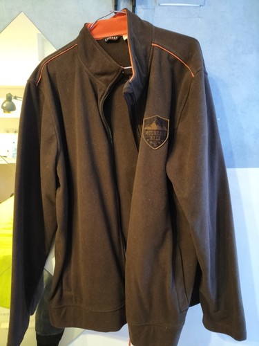 Livergy felpa con zip pile - con,