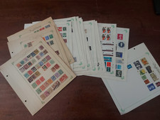 Collezione INGHILTERRA, su 28  fogli  album francobolli  LEGGI BENE !! (3404)