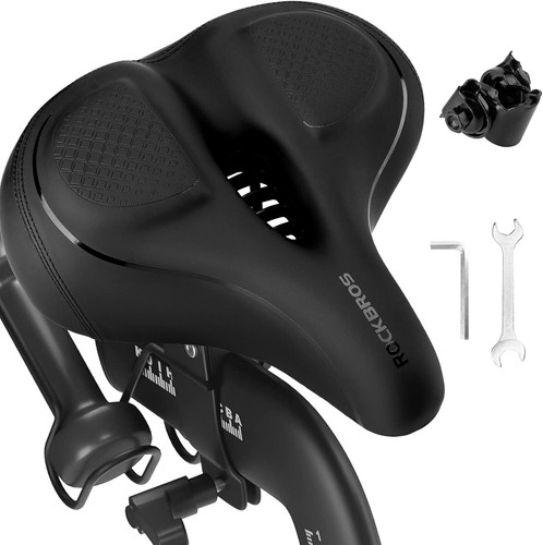 Rockbros sella bici larga - rockbros,
