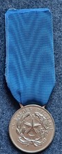 REPUBBLICA ITALIANA DECORAZIONE BRAVERY MEDAGLIA "ARGENTO" AL VALORE MILITARE