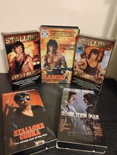 Rambo Trilogy Vhs Cobra Vhs