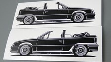 Adesivo Opel Kadett E GSI