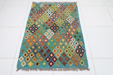 Tappeto kilim di lana fatto a
