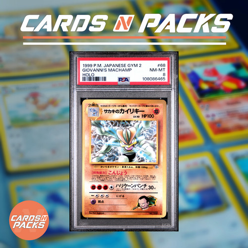 Carte pokemon giovanni - carte,