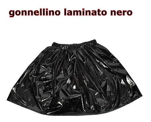 Gonna gonnellino tutu nero - gonnellino,