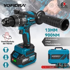 Trapano avvitatore a percussione a batteria YOFIDRA® 3IN1 per Makita DE