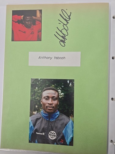 Anthony yeboah xxl autografo - anthony,