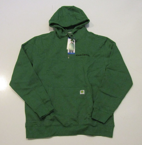 Felpa con cappuccio john deere - con,