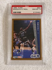 1992 FLEER SHAQUILLE O'NEAL