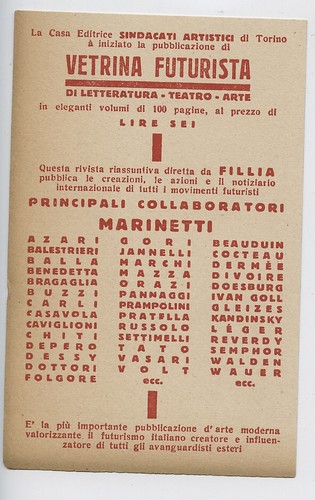 Futurismo vetrina futurista - vetrina,