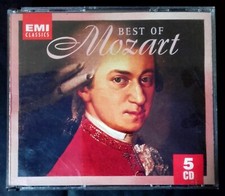 MOZART Best Of Mozart COFANETTO 5 CD EMI Classics – 0094636845722 Italy 2006 NM