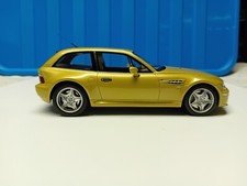 bmw z3 m  coupè ottomobile 1/18 giallo metalizzato