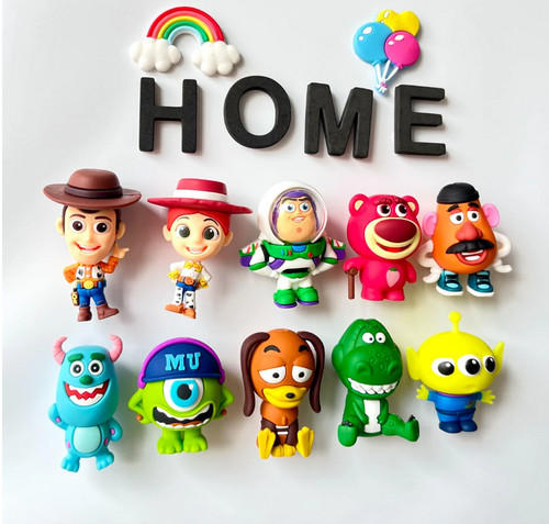 Pcs random magneti toy - toy, story