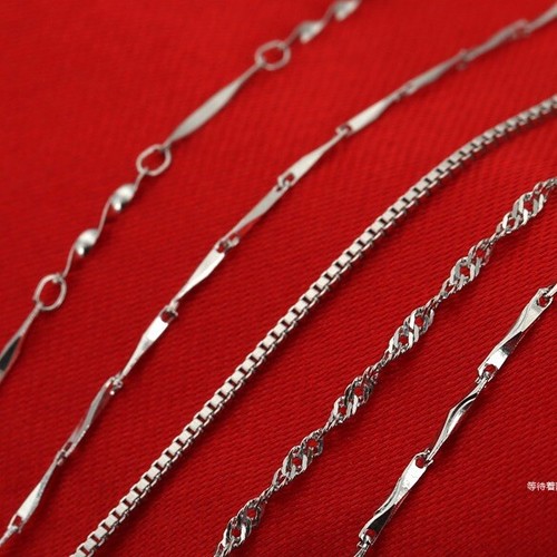 Collana catena onda acqua - , fai