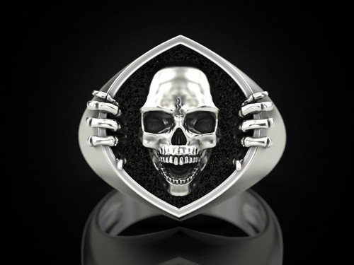 Anello dichiarazione teschio - , e