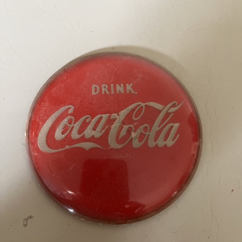 Bottone pubblicitario coca - bottone,