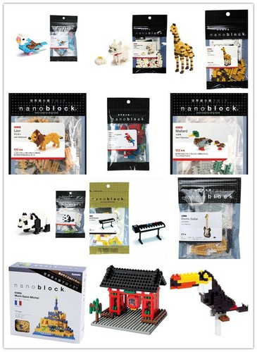 Nanoblocks mini collezione - nanoblocks,
