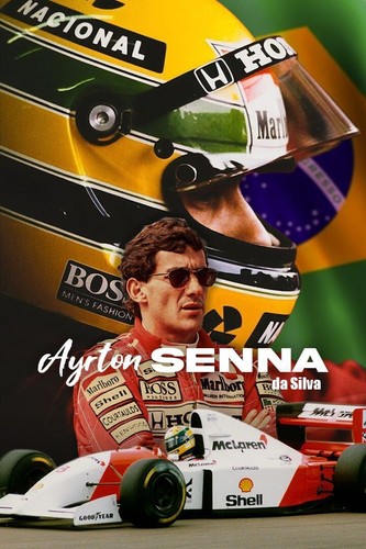 Ayrton senna poster formato - senna,