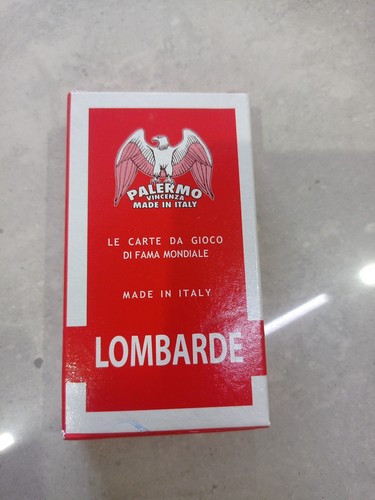 Carte lombarde plastificata - carte,
