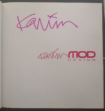 KARIM RASHID AUTOGRAFO MOD DESIGN CATALOGO MOSCA 2011 SIGNED AUTOGRAPH