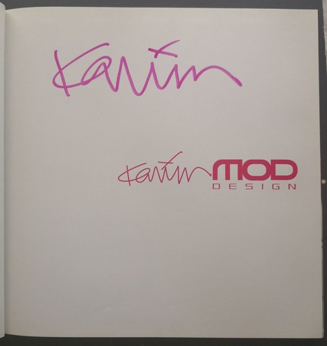 Karim rashid autografo - karim, mod