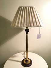LAMPADA DA TAVOLO IN OTTONE