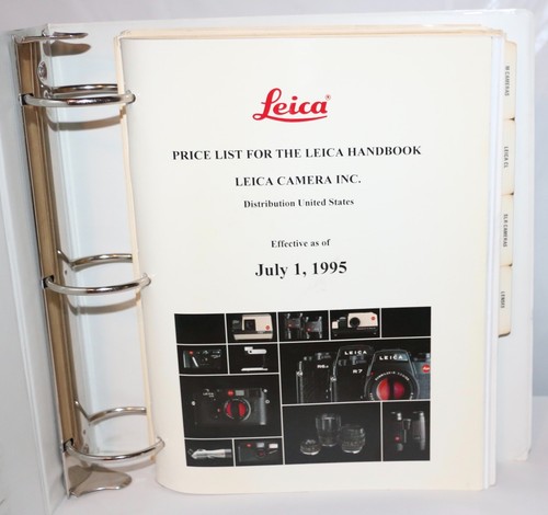 Leica 1995 catalogo