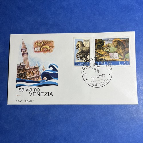Salviamo venezia fdc - venezia, roma