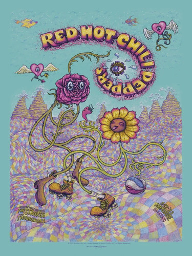 Red hot chili peppers may - hot,
