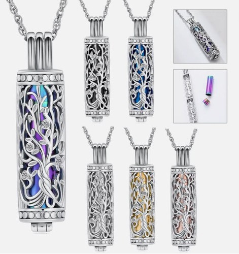 Collana con ciondolo urna