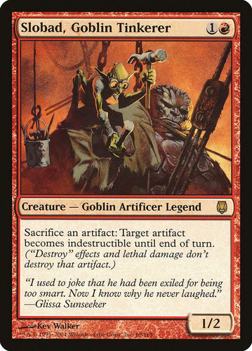 Mtg magic slobad goblin - 1x, slobad,
