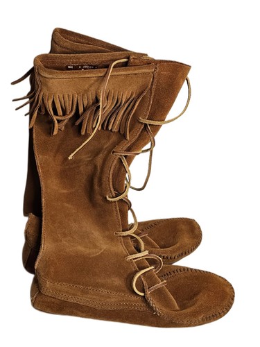 Minnetonka mocassini stivali