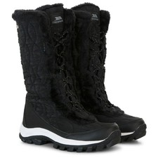 Trespass scarponi da neve donna impermeabili con bordo in pelliccia sci invernali Coretta II