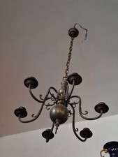 Lampadario  Anni 50. Funzionante. Sei Punti Luce.