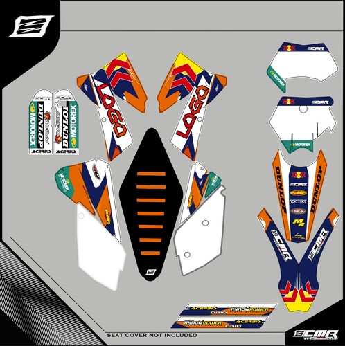 Kit grafiche adesive per ktm - adesive,