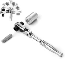 Manico a cricchetto 1/4" 2 in